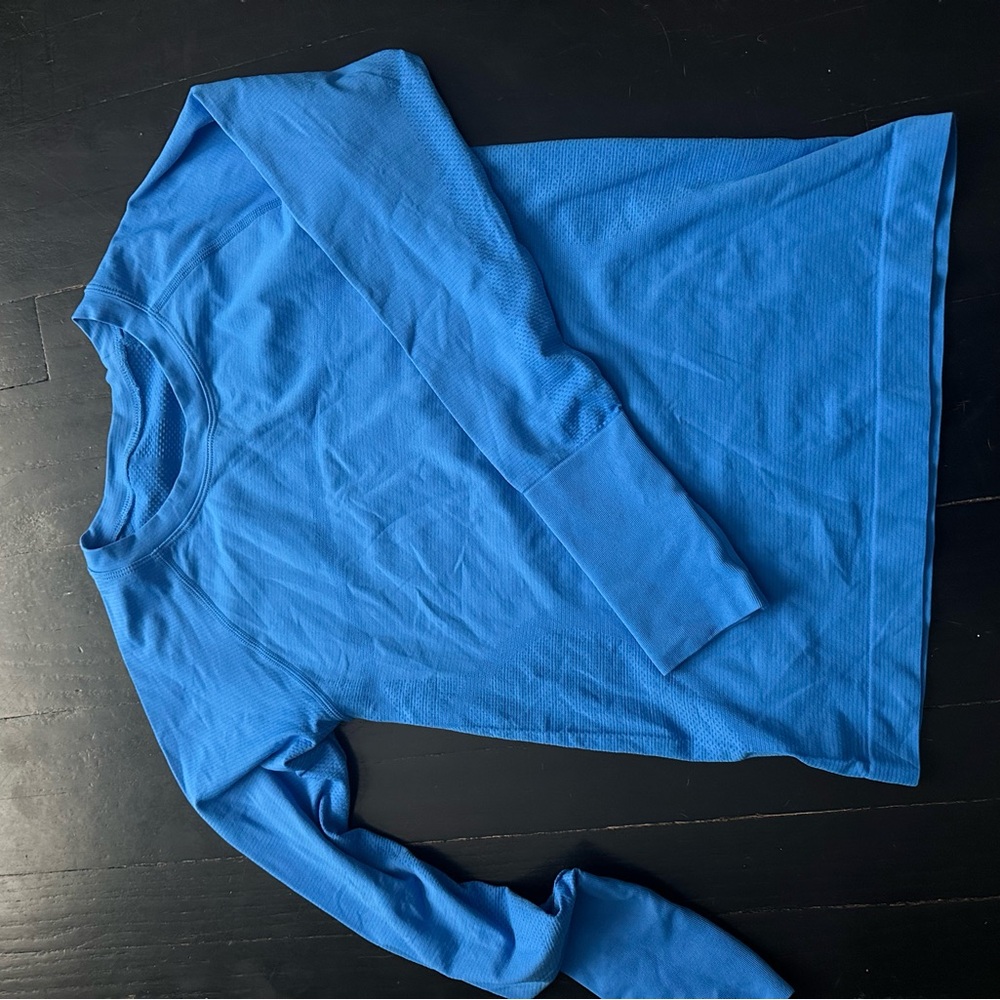 Blue Long Sleeve Shirt
